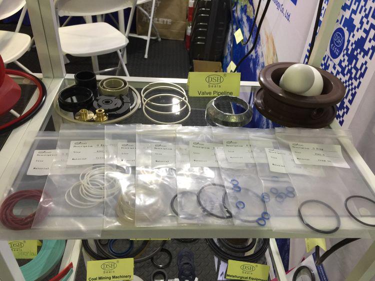 各種工況用橡膠O型密封圈、蝶閥密封件及壓裂球